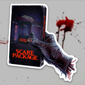 Scare Package - Sticker #2 (Hand Holding Tape)